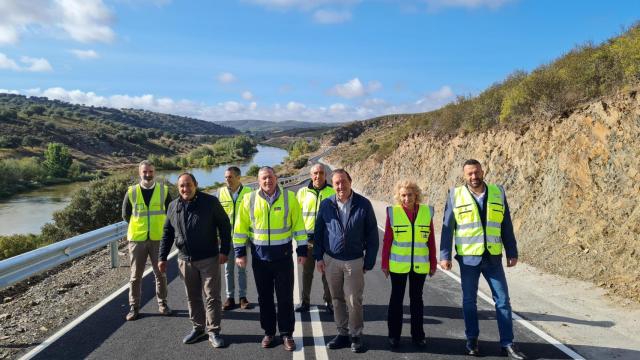 Inauguración de la carretera que une Zamora con Almaraz de Duero