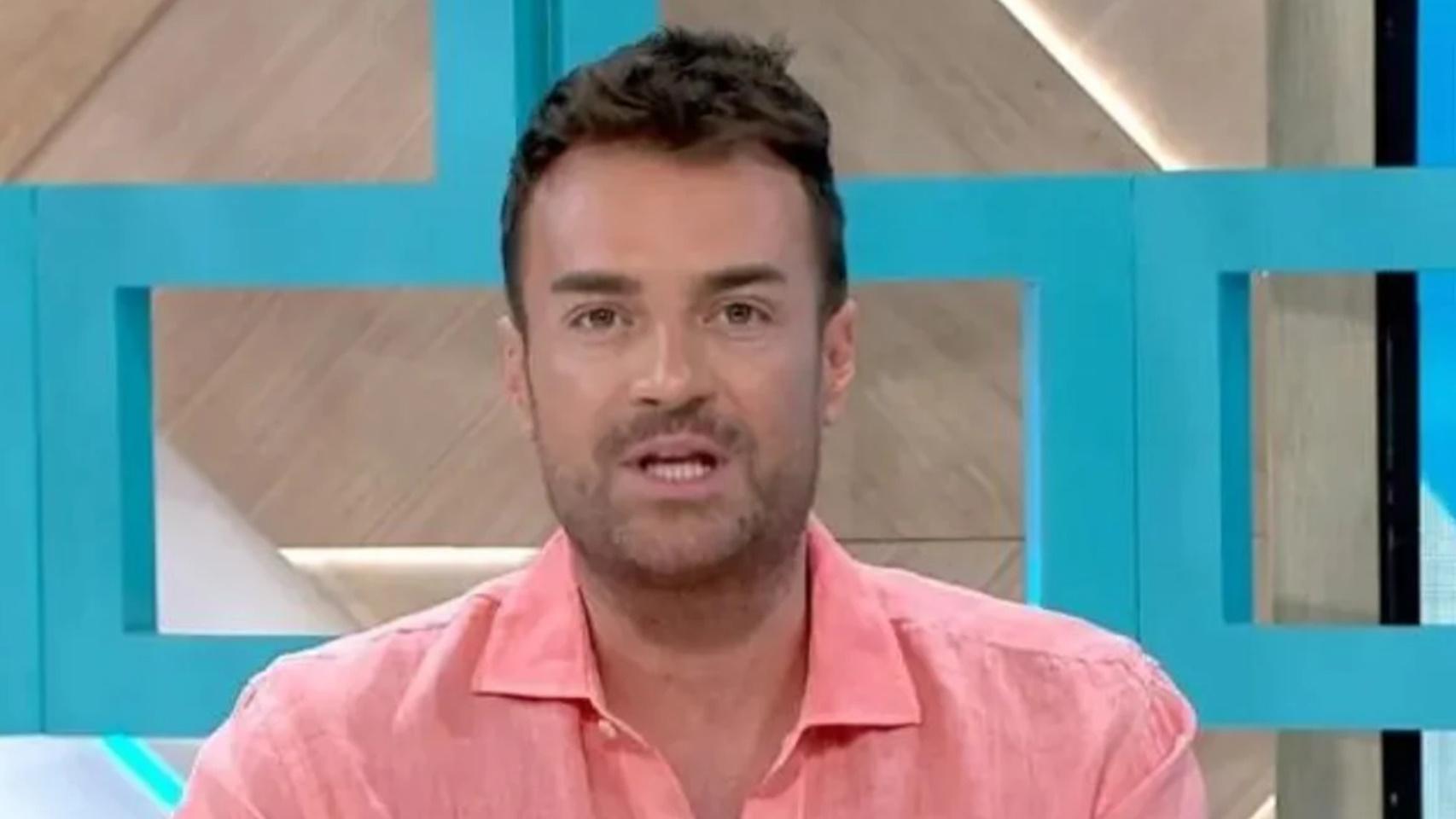 El periodista Miquel Valls durante un programa de 'Espejo Público'.