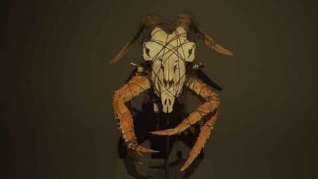Una de las obras de la exposición 'Especies mensajeras'