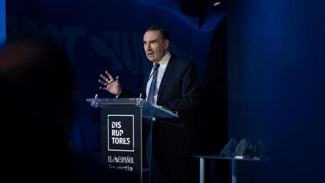 Pedro J. Ramírez, presidente ejecutivo y director de EL ESPAÑOL, en los DISRUPTORES Innovation Awards 2024