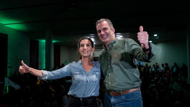 Rocío Monasterio y Javier Ortega Smith.