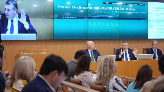 Pleno ordinario de la Diputación de Sevilla