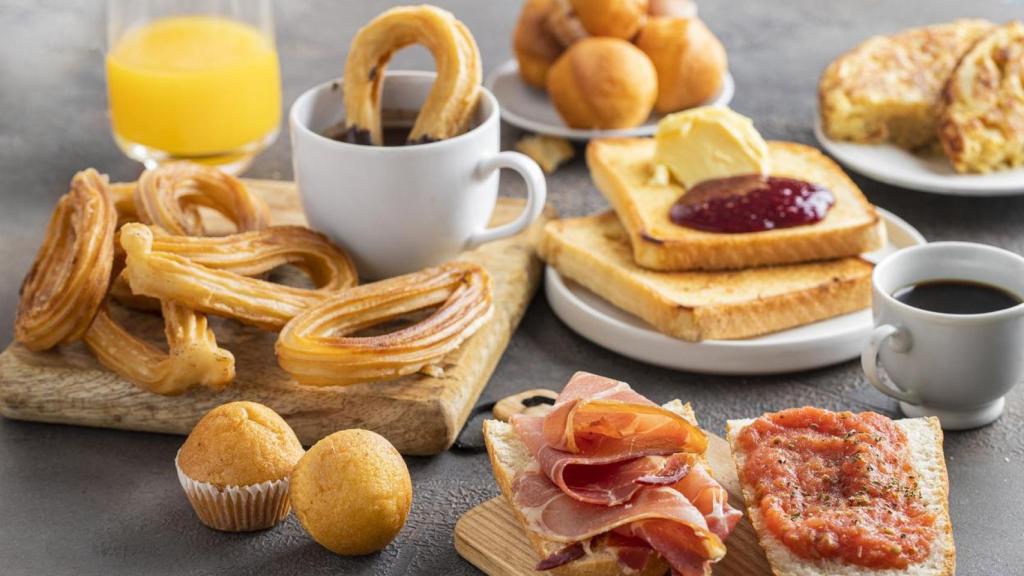 Desayuno español.