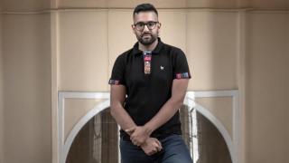 Daniel Turienzo en el Círculo de Bellas Artes (CBA) de Madrid. Cristina Candel