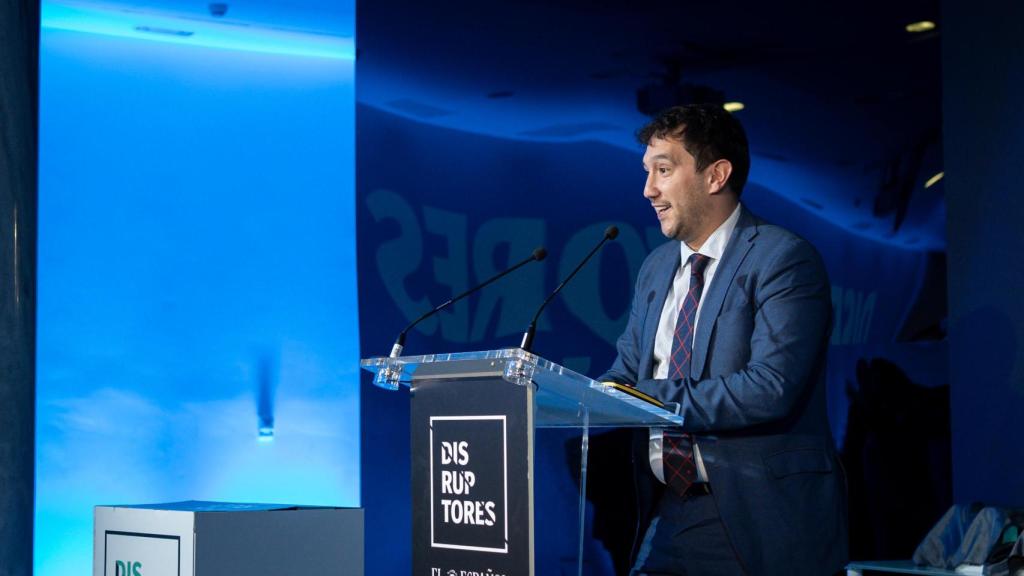 Jesús Herrero, director general de Red.es, inaugurando los DISRUPTORES Innovation Awards 2024