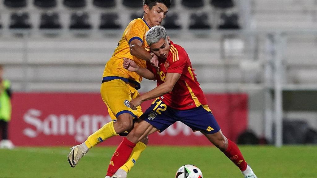 Yeremay en su debut con la sub-21.