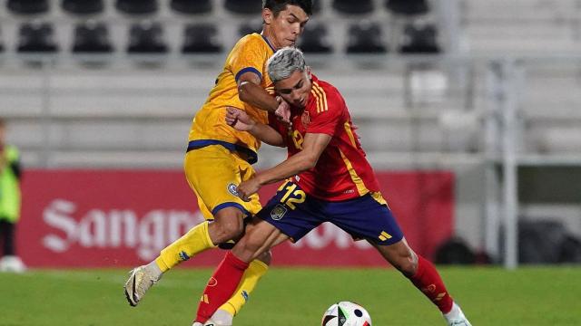 Yeremay en su debut con la sub-21.