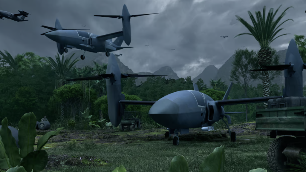 Representación de la aeronave para el programa SPRINT