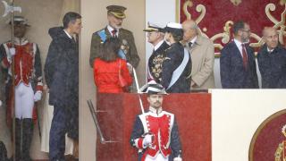 Del lapsus de Leonor al gesto de Felipe VI y la tensión por la lluvia: las anécdotas que marcan la Fiesta Nacional