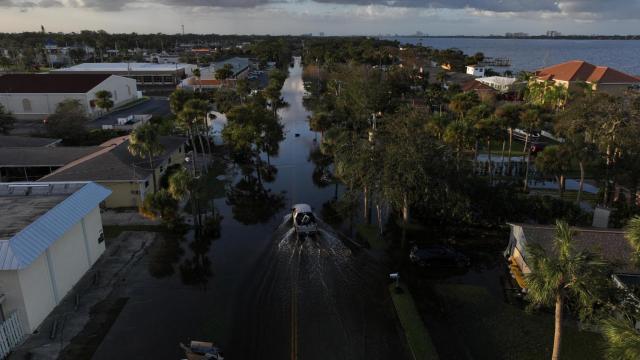 El huracán Milton azotó Florida en 2024.