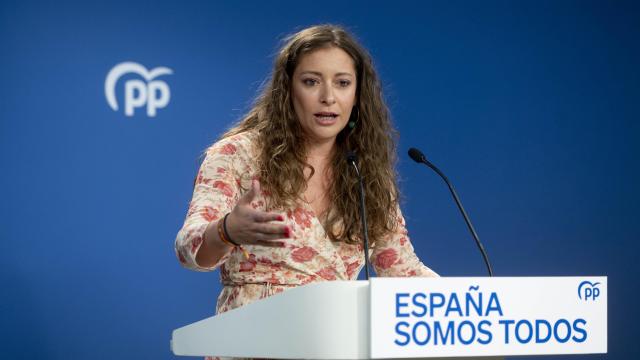 La vicesecretaria de Sanidad y Educación del PP, Ester Muñoz