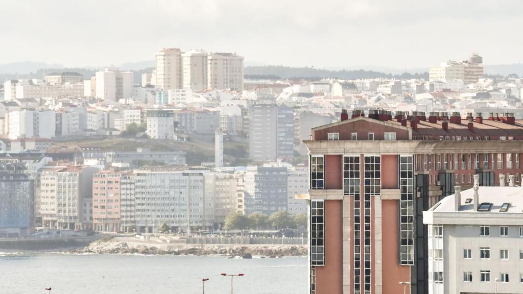 Panorámica de A Coruña.