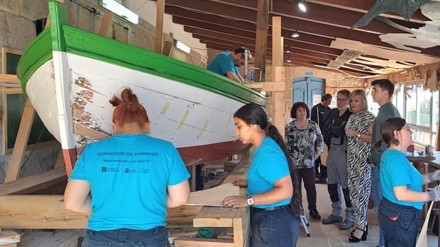 Vecinos de Redondela (Pontevedra) podrán formarse y trabajar en el Obradoiro Por el mar de Redondela