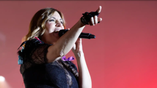 Leire Martínez en un concierto.