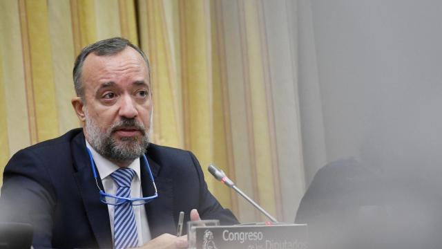 El exsecretario de Estado de Interior Francisco Martínez, en el Congreso de los Diputados.