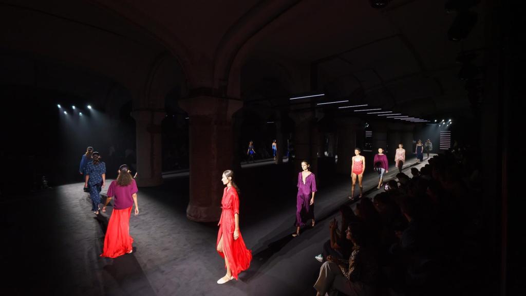 Imagen de archivo de un desfile de la 080 Barcelona, partner principal de las Jornadas Internacionales de Moda de Autor Europea.