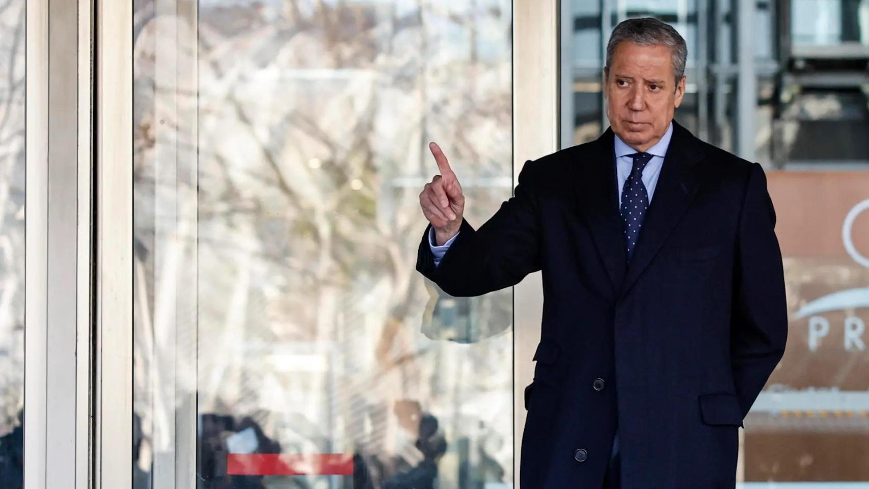 Eduardo Zaplana, en una imagen de archivo.