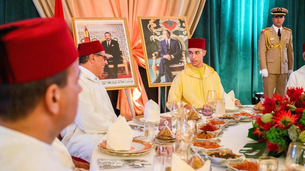 Mohamed VI y Moulay Hassan en una imagen de julio de 2024.
