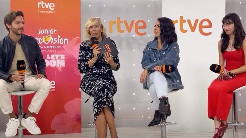 Rueda de prensa de Eurovisión Junior 2024.
