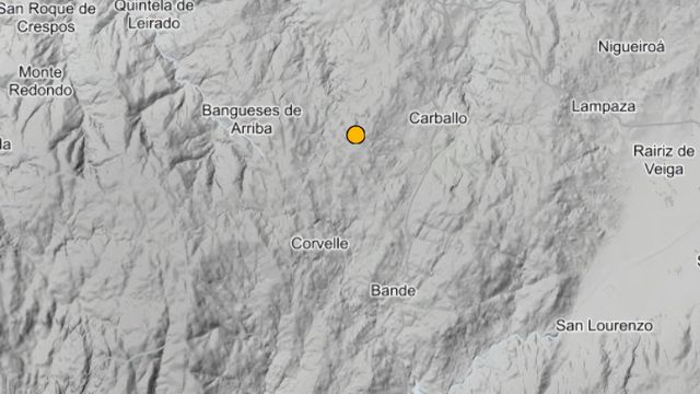 La zona en la que se produjo el seísmo.