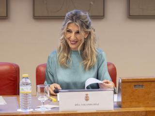 La vicepresidenta del Gobierno y ministra de Trabajo, Yolanda Díaz.