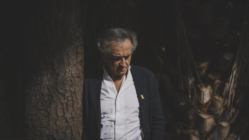 Bernard-Henri Lévy, durante su última entrevista con este periódico.
