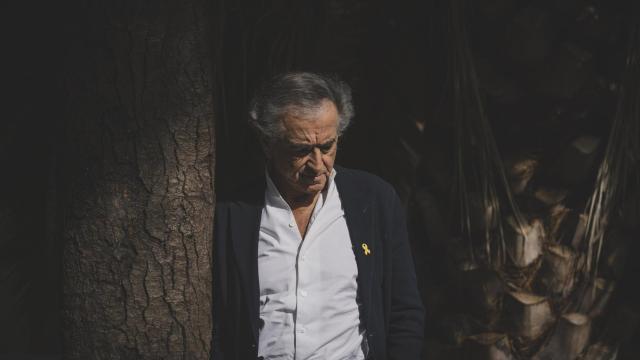 Bernard-Henri Lévy, durante su última entrevista con este periódico.
