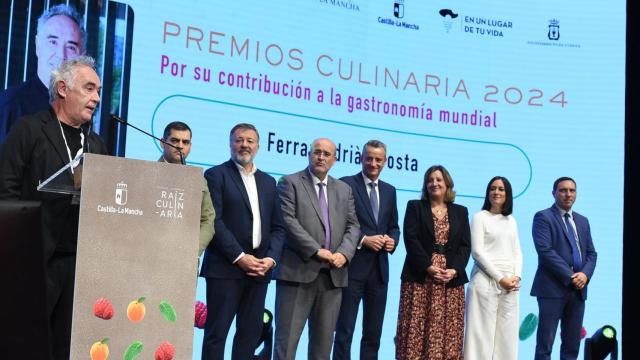 Castilla-La Mancha premia a Ferran Adrià en el VI Congreso Culinaria