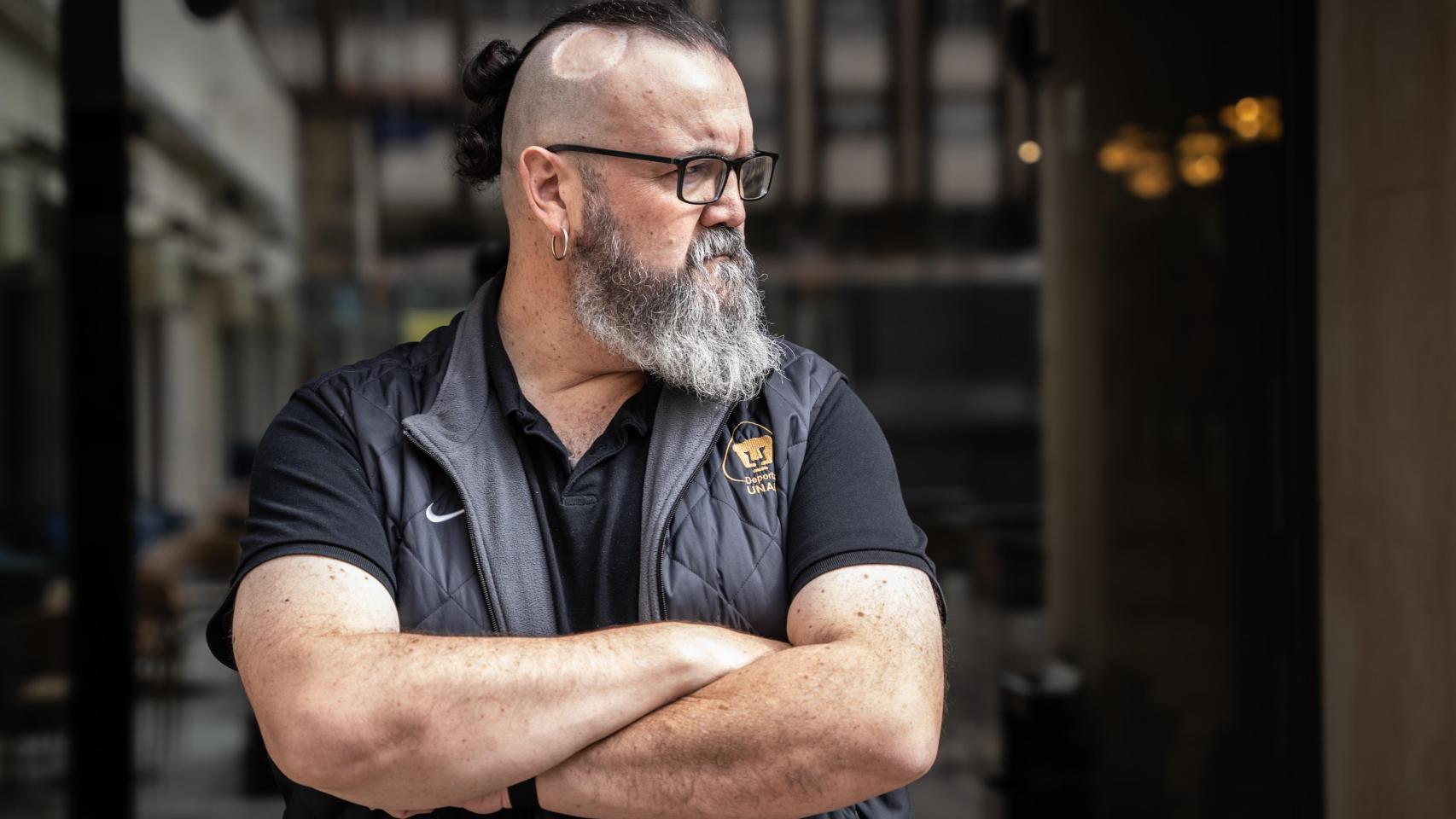 David Pastor Vico posa para EL ESPAÑOL. Esteban Palazuelos