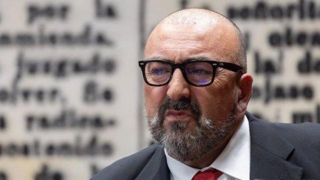 Koldo García en el Senado durante su comparecencia en la comisión de investigación.