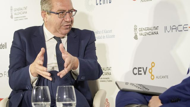 El presidente de la Diputación de Alicante, Toni Pérez.