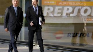 El presidente de Repsol, Antonio Brufau, y su consejero delegado, Josu Jon Imaz.
