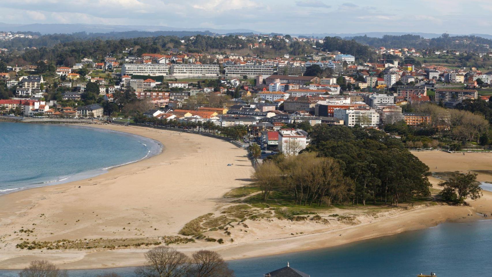 La playa de Santa Cristina en A Coruña repite con bandera azul en 2026
