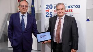 Presentación del anteproyecto de Ley de Presupuestos 2025 en Castilla-La Mancha.