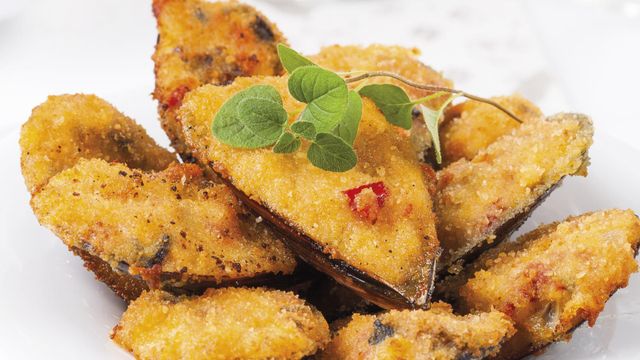 Mejillones rellenos