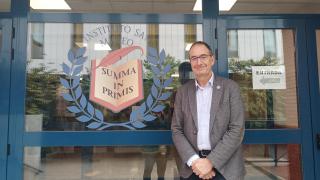 Horacio Silvestre, director del IES San Mateo.