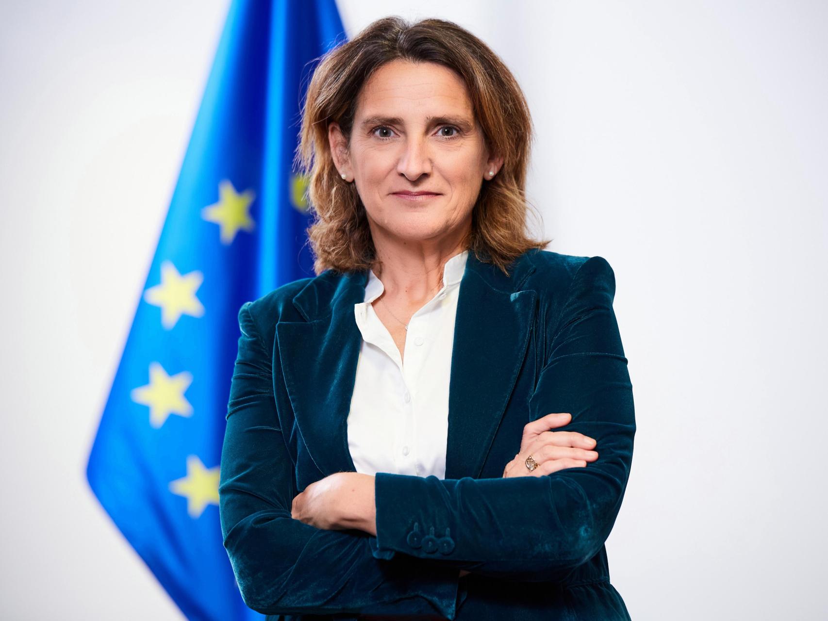 El retrato oficial de Teresa Ribera como vicepresidenta ejecutiva de la Comisión