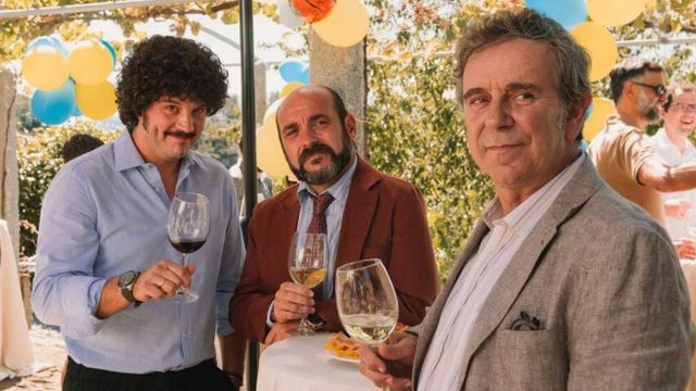 Los protagonistas de la película