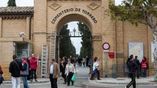 Cementerio de Torrero, en Zaragoza.