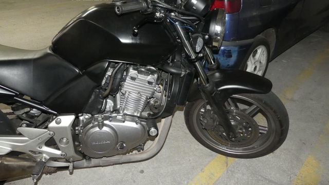 Motocicleta robada