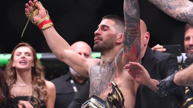 Ilia Topuria, tras su victoria contra Holloway