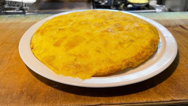 Tortilla de patata del restaurante Ankha