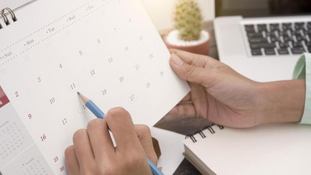 Calendario laboral. EE