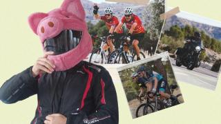 El Cerdo Motero con algunas de sus capturas.