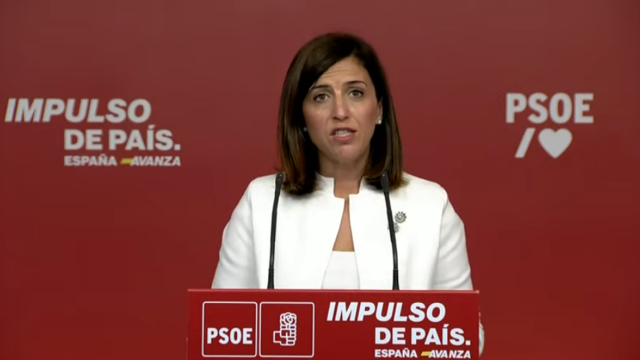 Esther Peña, portavoz del PSOE
