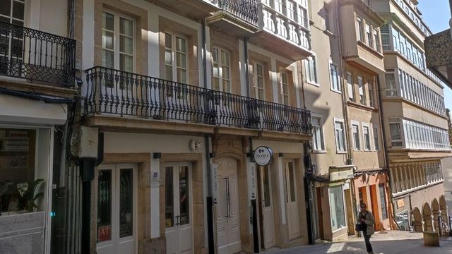 Un alojamiento turístico de temporada en el centro de A Coruña.