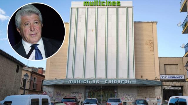 El Cine Calderón, propiedad de Enrique Cerezo.