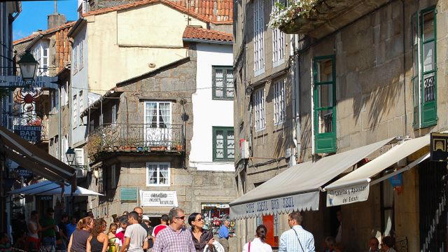 Rúa do Franco de Santiago de Compostela