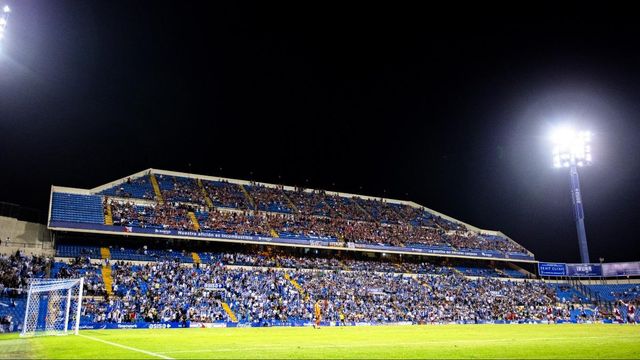 Una vista del estadio José Rico Pérez.