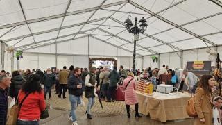 Imagen de archivo de una Feria del Queso y el Vino de Baltanás